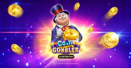 Coin Gobbler: Un sistema de pagos en grupo, giros gratis progresivos y múltiples oportunidades de ganar