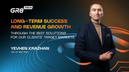 Yevhen Krazhan, appointed Chief Sales Officer at GR8 Tech to drive high performance