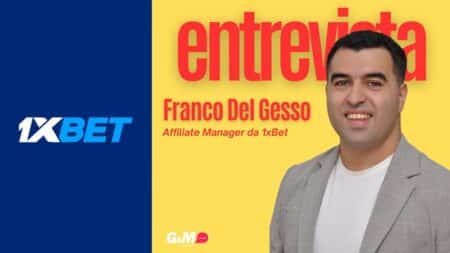 Franco Del Gesso (1xBet). Bem-posicionados no mercado e promovendo uma maior visualização da marca