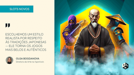 Olga Bogdanova fala sobre a nova série de slots japonesas da 1spin4win
