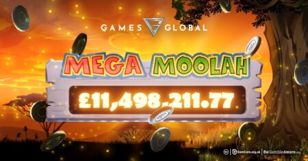 UK: Lucky player wins nearly £11.5 million at Games Global progressive jackpot Mega Moolah