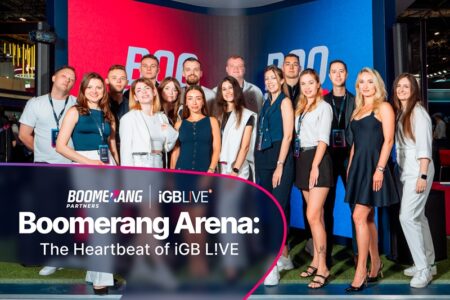 iGB L!VE London 2025: Boomerang Partners wowed the guests with wonderful activities