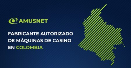 Amusnet obtiene aprobación oficial en Colombia como fabricante de máquinas de casino