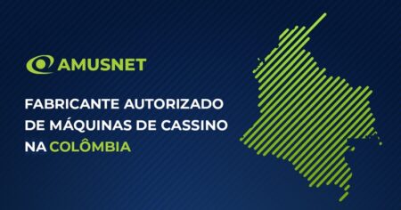 Amusnet recebe aprovação oficial como fabricante de máquinas de cassino na Colômbia