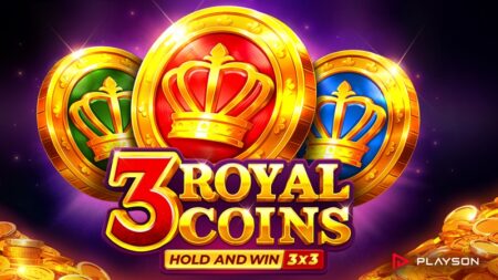 Playson introduces new Twin Feature in attractive online slot ‘3 Royal Coins: Hold and Win’
