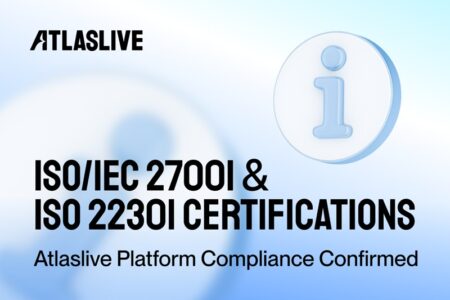 A Atlaslive reafirma a conformidade com a ISO 27001 e garante a certificação ISO 22301