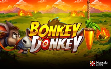 Experience the rustic charm of the countryside and the thrill of lifechanging rewards with new slot ‘Bonkey Donkey,’ by Mancala Gaming