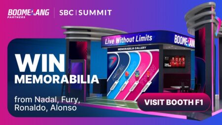 Boomerang Partners will hold a raffle for unique sports items at SBC Summit Lisbon 2025