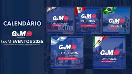 O Calendário de Eventos 2026 da G&M News para a América Latina já está disponível