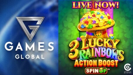 Enjoy a fresh new take on a fan-favorite with ‘3 Lucky Rainbows Action Boost SpinUP,’ by Games Global