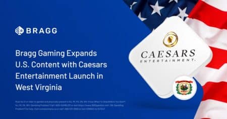 U.S.: Bragg Gaming partners with Caesars Entertainment in West Virginia