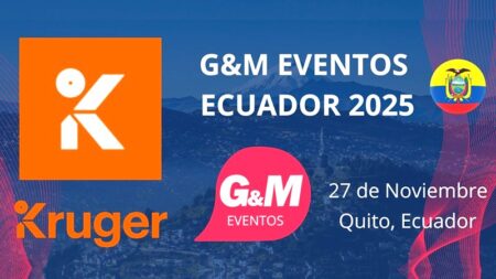 Kruger Corp demostrará su liderazgo en G&M Eventos Ecuador 2025