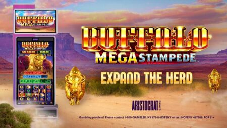 New ‘Buffalo Mega Stampede’ slot by Aristocrat Gaming is making waves across casino floors in U.S.