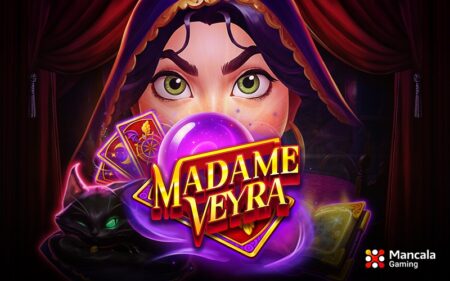Make a surprising move in new title ‘Madame Veyra,’ by Mancala Gaming, where every spin can turn into a big win