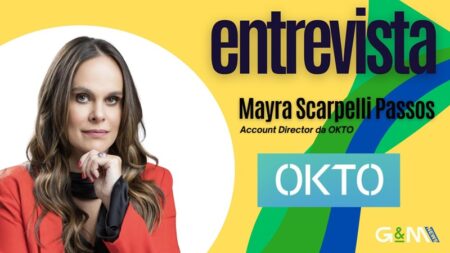 Mayra Scarpelli Passos (OKTO). Estrategicamente posicionada para liderar a nova fase de consolidação, amadurecimento e inovação contínua