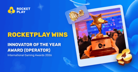 RocketPlay proudly holds Innovator of the Year Award at the 2026 International Gaming Awards