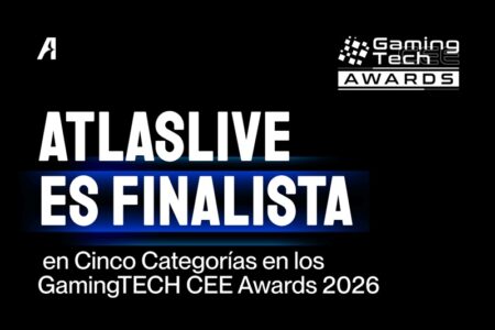 República Checa: Cinco nominaciones para Atlaslive en los GamingTECH Awards 2026