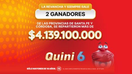 Quini 6: La fortuna sonrió a un santafesino y le otorgó más de US$2,67 millones