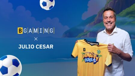 Brazil: Great partnership between BGaming and football legend Julio Cesar