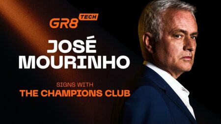 GR8 Tech’s the Champions Club added a new star: José Mourinho