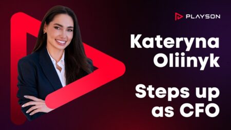 Kateryna Oliinyk, new Chief Financial Officer at Playson