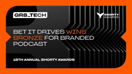 ‘Bet It Drives’, by GR8_TECH, wins Bronze at the 18th Annual Shorty Awards