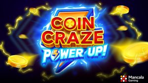Play ‘Coin Craze PowerUp,’ by Mancala Gaming, and boost your own jackpots