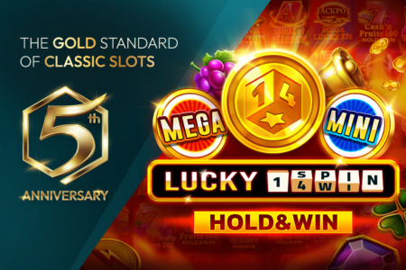 1spin4win presents Lucky 1spin4win Hold and Win to mark its 5th anniversary