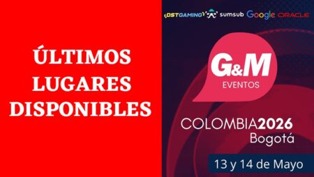 Últimos lugares para G&M Eventos Colombia 2026